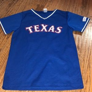 TEXAS RANGERS JERSEY VNECK T-SHIRT